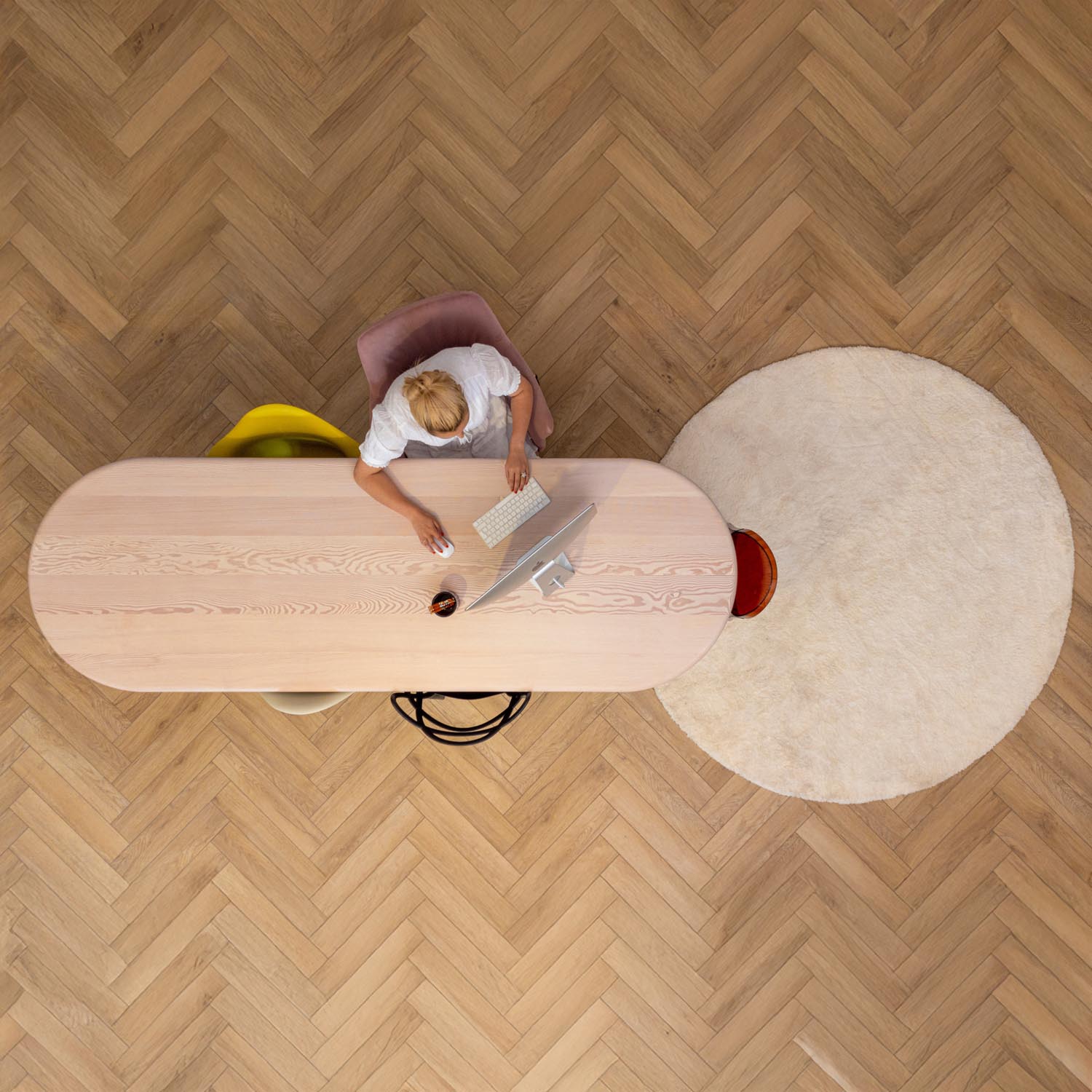 Above The Desk, interiors photograph